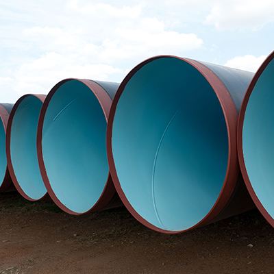 DN800 ASTM A53 Grade B LSAW Pipe with 3PE coating