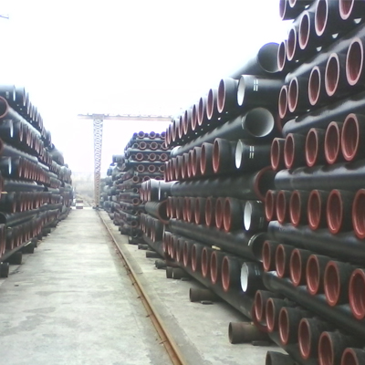 EN545 k9 Cast Iron Pipe for Water Transportation ,Zinc + bitumen painting