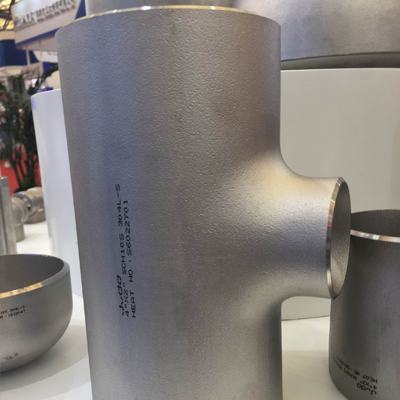2 inch sch40S BW reducing tee A 403 WP304L ANSI B 16.9