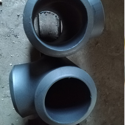 A105 Reducing Tee 6 Inch x 6 Inch x 3 Inch SCH40 ASME B16.9