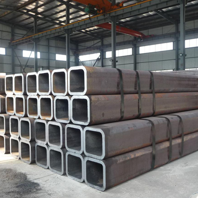 JIS 3466 500x500x12mm large diameter carbon steel square tubing for construction