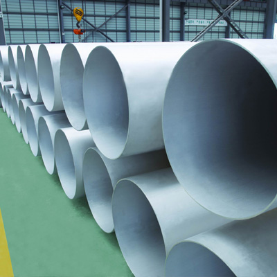 DN600 10mm thk SA 240 316L 8.5m LG stainless steel welded pipe