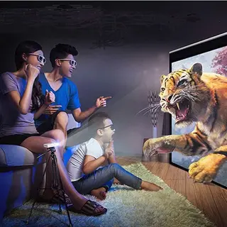 Smart LED Projector for Home