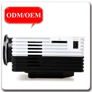 High Light Digital OEM Mini HD HDMI/USB/SD/VGA/AV Input Projector