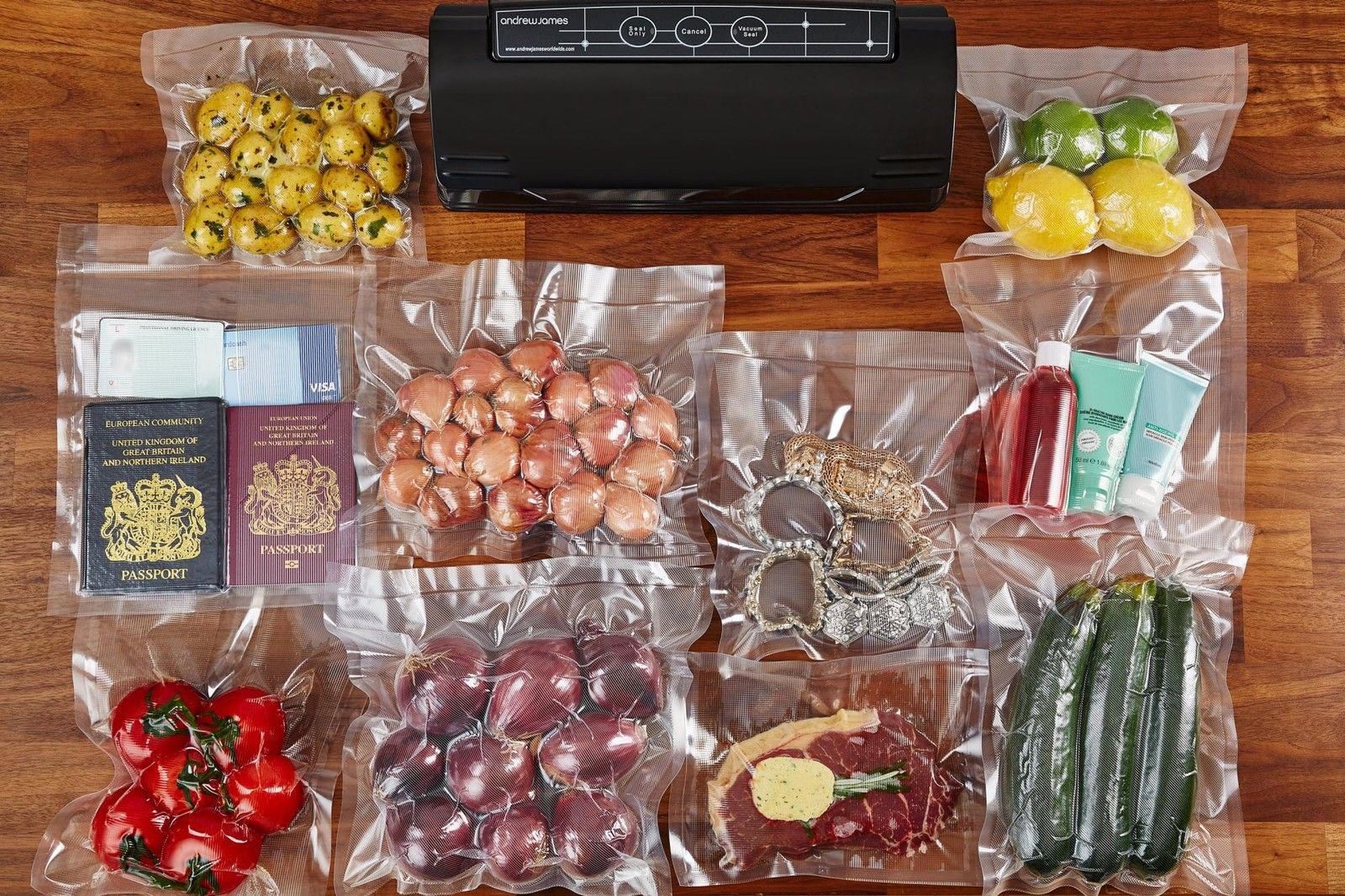 The Magic Vacuum Sealer Helps to Preserve Food and Store Document