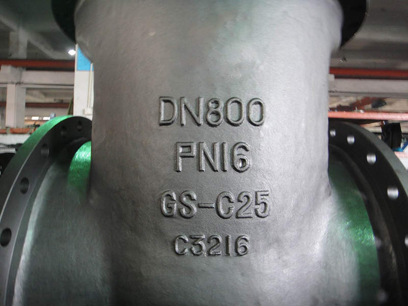 Big size valve DN800-PN16