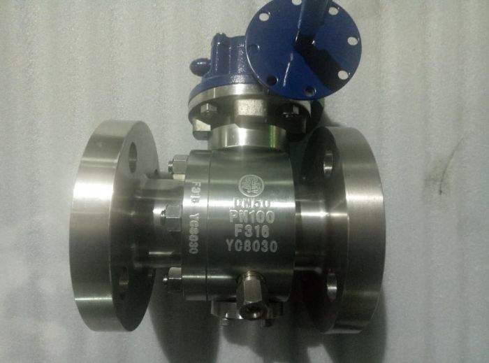 Baltic delivered stainless DIN ball valves to a European customer
