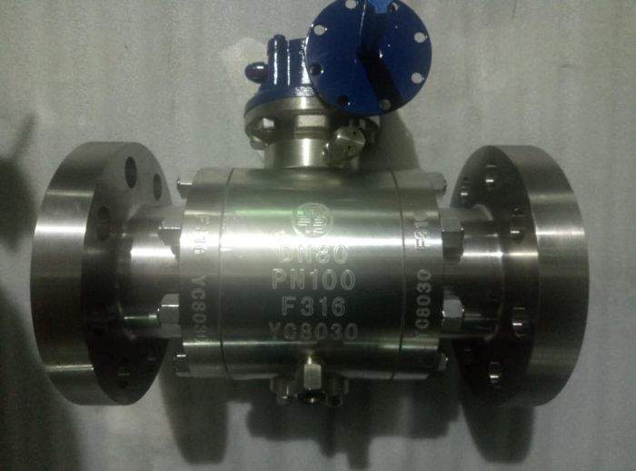 Baltic delivered stainless DIN ball valves to a European customer