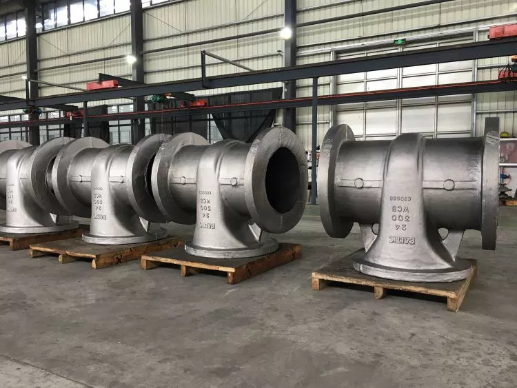 Baltic produced big size & high class gate valves to a UK customer