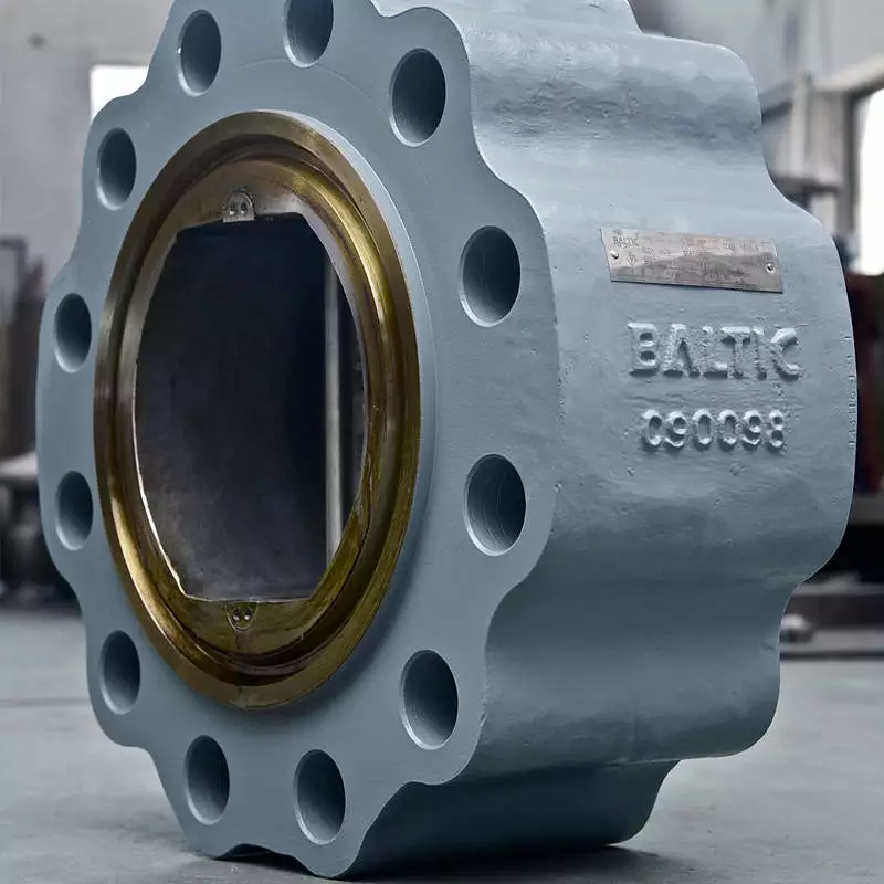 Baltic delivered big check valves to BP/ Basra Oil Company in Iraq