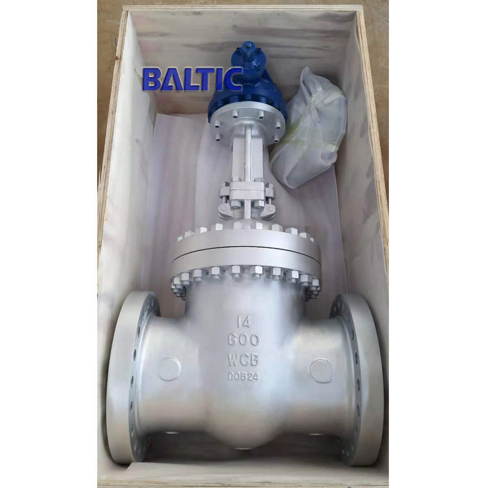 The Gate Valve With Gearbox, ASTM A216 WCB, API 600 - Baltic