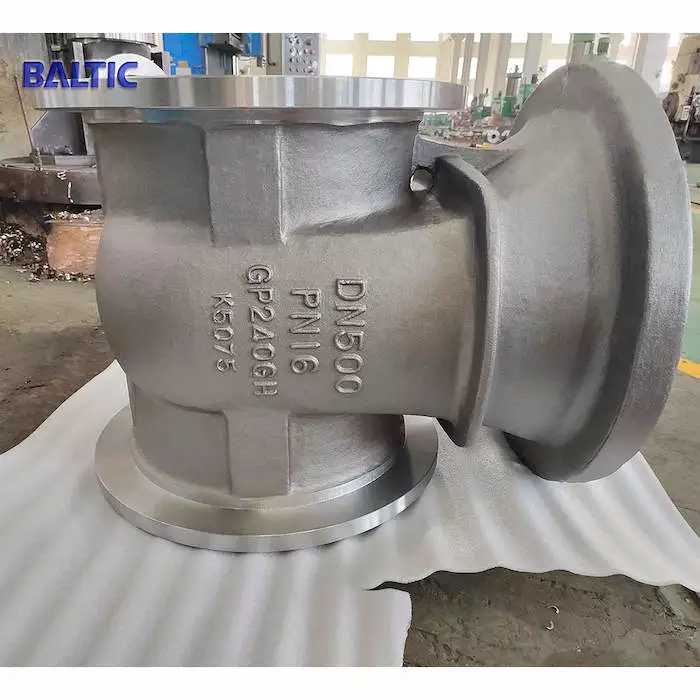 Gate valves with big sizes