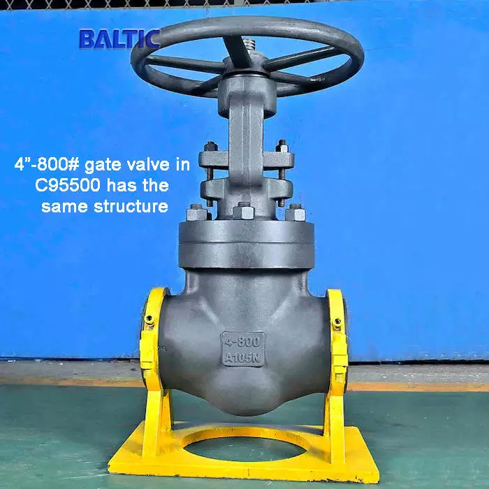 valves with 4 inch and 800lb