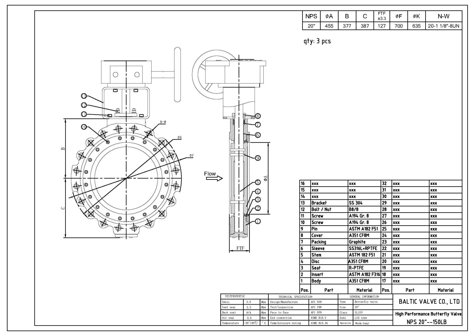 High-Performance Butterfly Valves