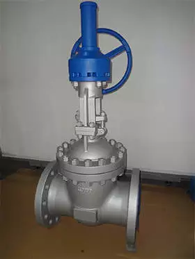 shipment of gate valve