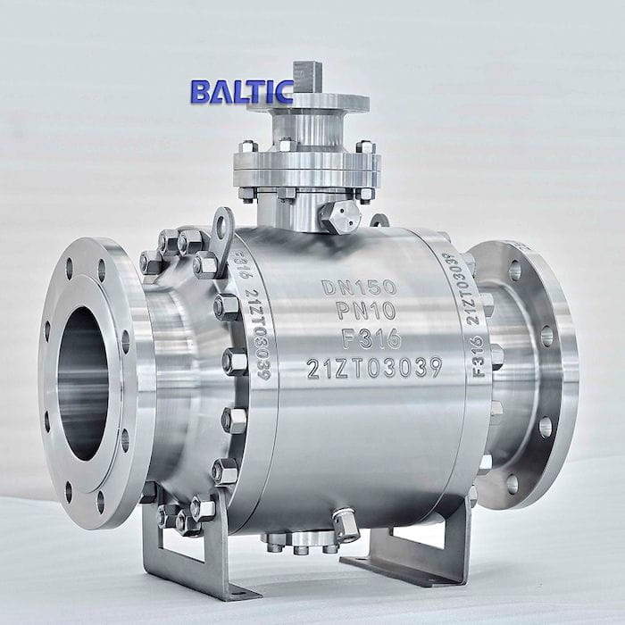 DIN Ball Valves with Bare Stems