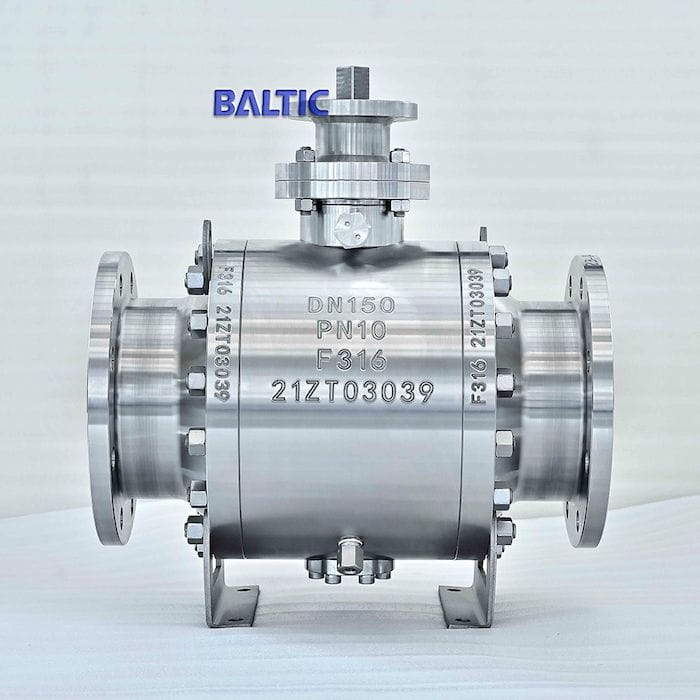 DIN Ball Valves with Bare Stems