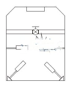 Fire resistance test equipment structure