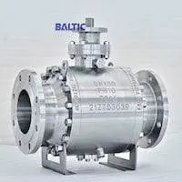 DIN Ball Valves with Bare Stems, Top Flanges and SS304 Brackets