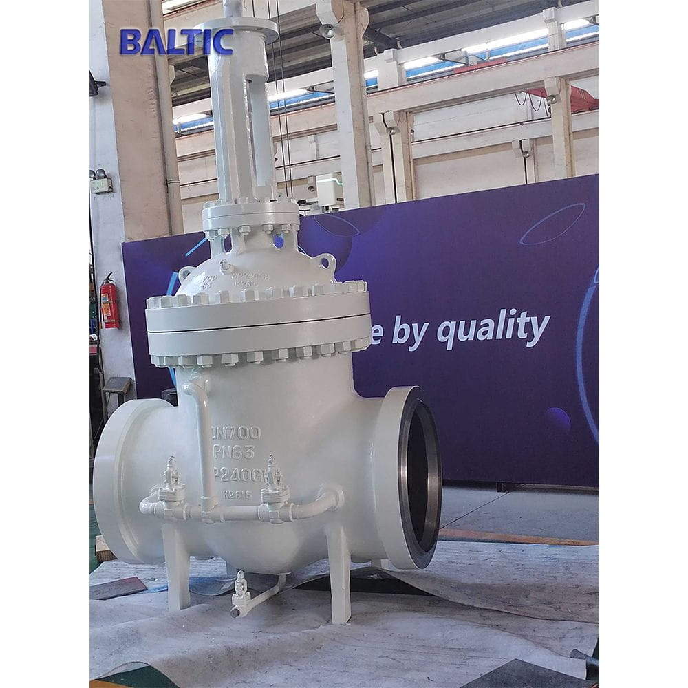 Super Big Size EN 1984 Gate Valve with Bypass and Plug Drain