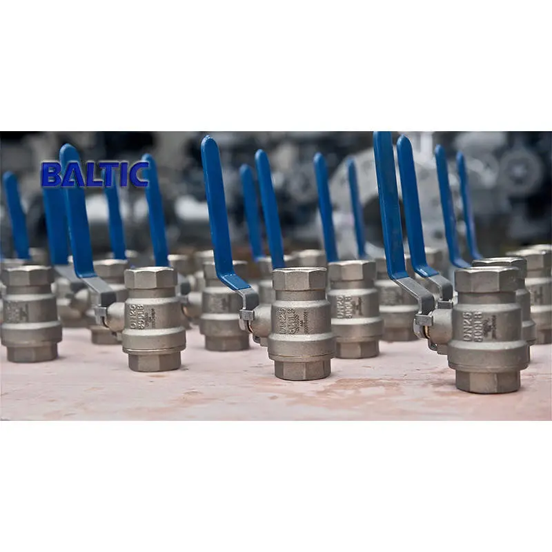 API 608 Ball Valve, ASTM B148 C95800, 1 X 3/4 Inch, 800 LB - Baltic