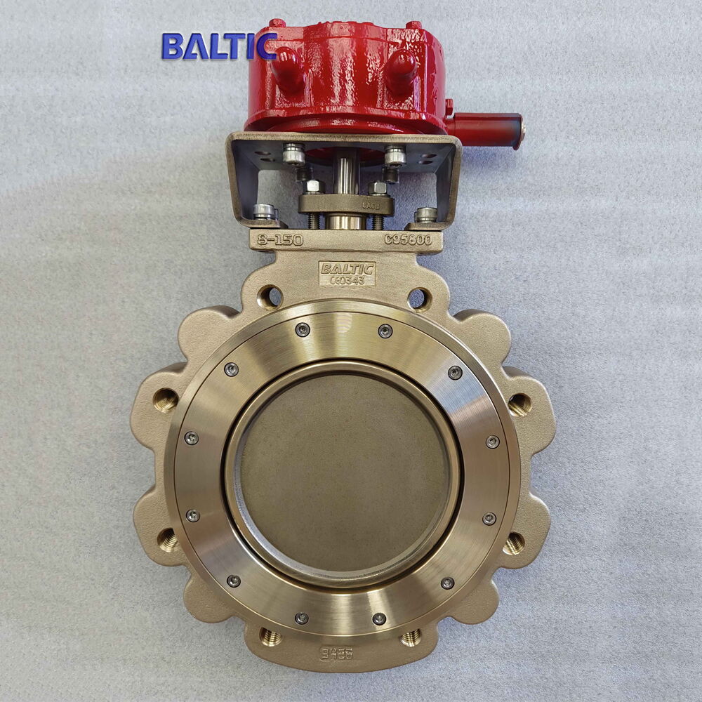 ASTM B148 C95800 Lugged Butterfly Valve, 8 Inch, 150 LB