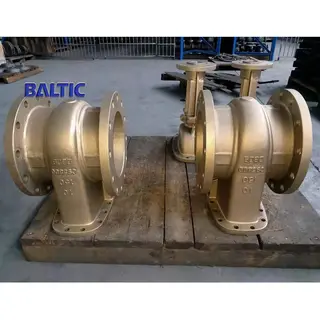 API 600 Aluminum Bronze Gate Valve, C95800, 10 Inch, 150 LB