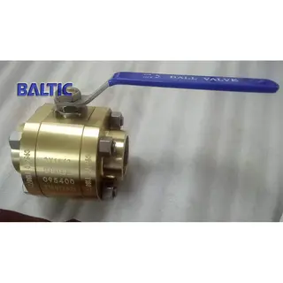 ASTM B148 C95400 NPT Ball Valve, 2 x 1-1/2 Inch, 800 LB