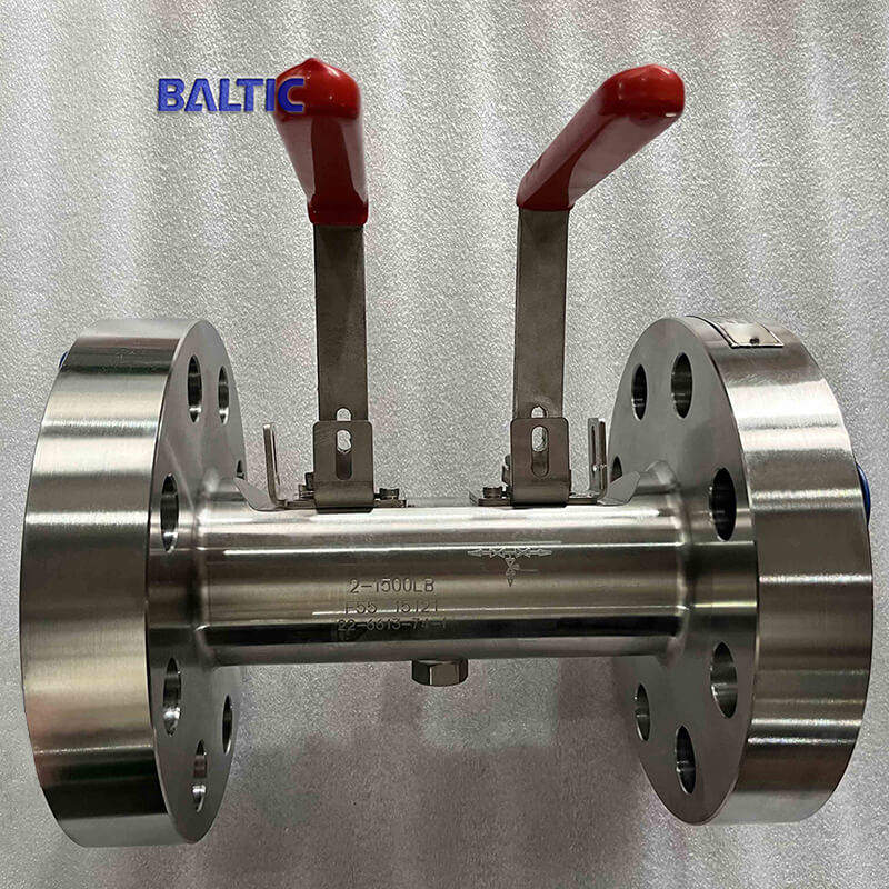 2 Inch DBB Ball Valve, 1500 LB, A182 F55, ASME B16.34, RTJ