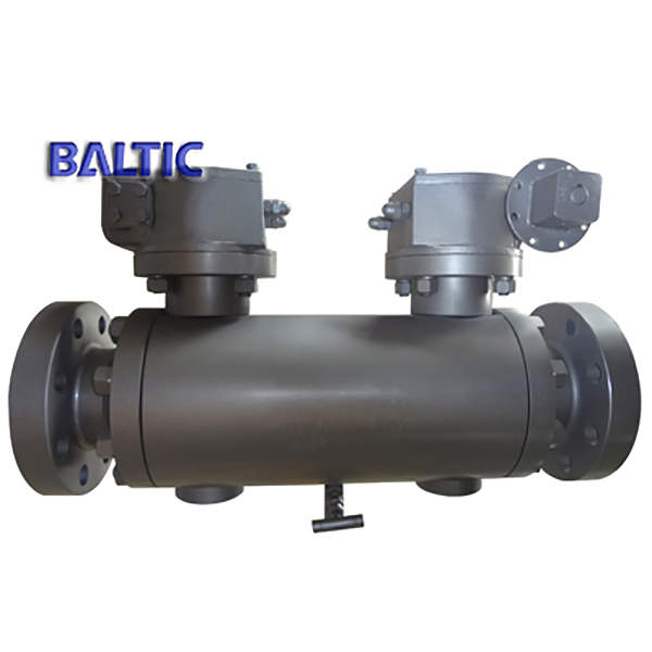 ASTM A105 Ball Valve, Double Block and Bleed, API 6D, 3IN, 900 LB
