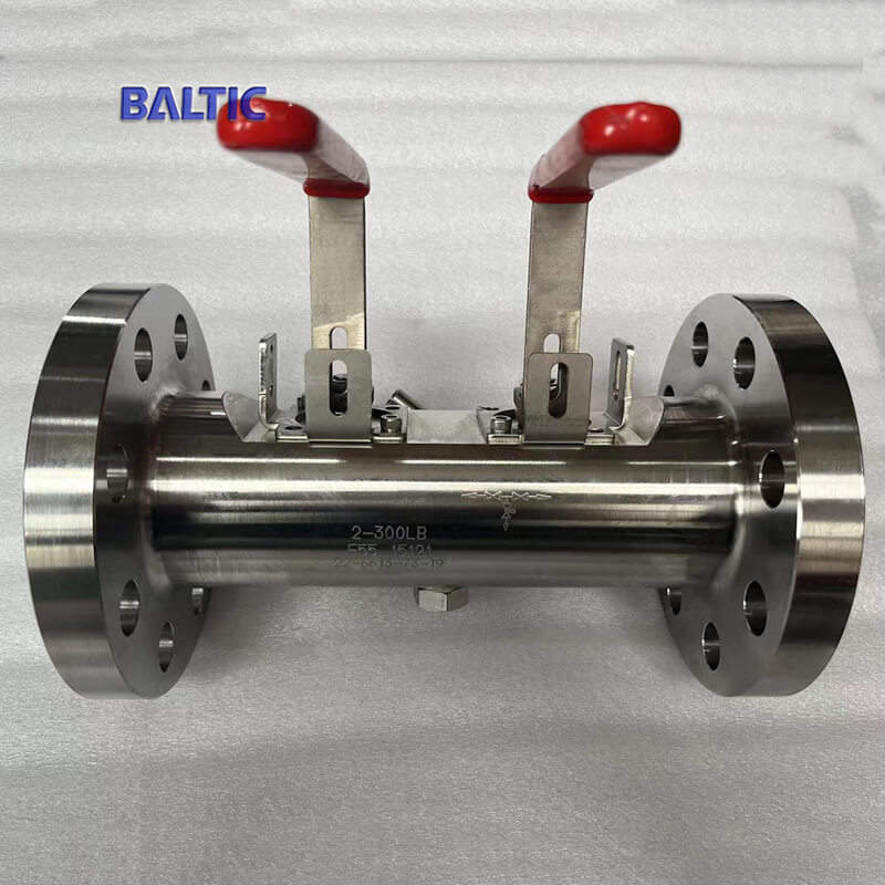 ASTM A182 F55 DBB Ball Valve, 2 IN, 300 LB, ASME B16.34, RF