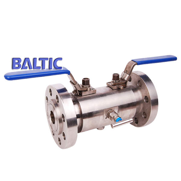 DBB Floating Ball Valve, ASTM A182 F316L, 3 x 2 Inch, 600 LB, RF