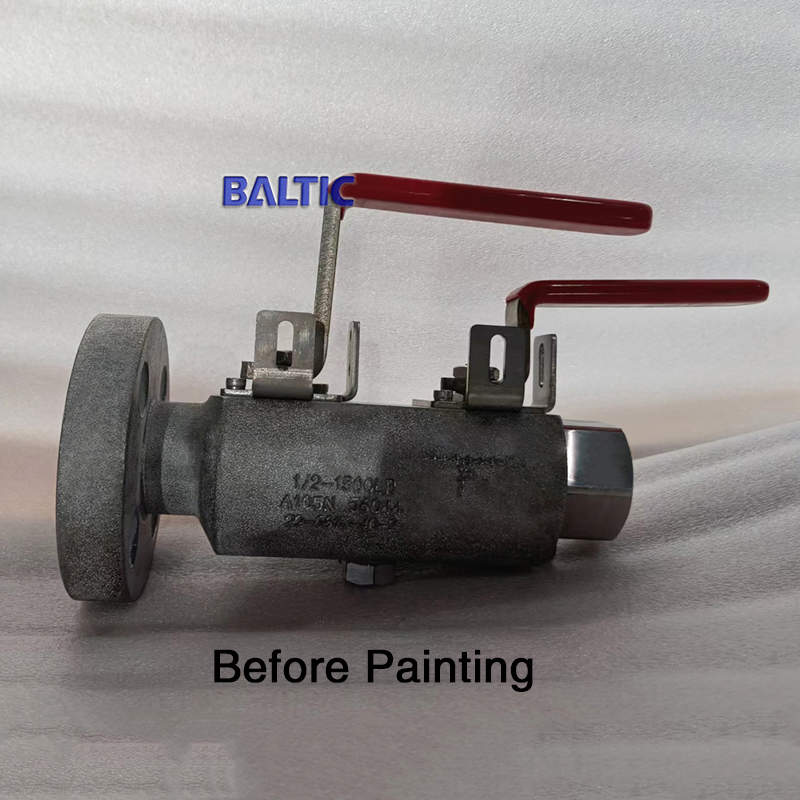 EEMUA 182 DBB Ball Valve, 1/2 Inch, 1500 LB, ASTM A105N, RTJ