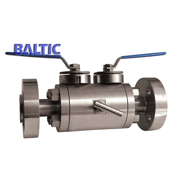 EEMUA 182 DBB Ball Valve, ASTM A182 F304, 1 Inch, 1500 LB, RF
