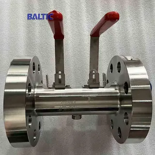 2 Inch DBB Ball Valve, 1500 LB, A182 F55, ASME B16.34, RTJ