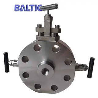 Monoflange DBB Needle Valve, A105N, 2 x 1/2 Inch, 1500 LB, RTJ+NPT