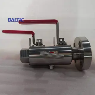 CL1500 DBB Ball Valve, 1 Inch, ASTM A182 F55, RTJ X F-NPT