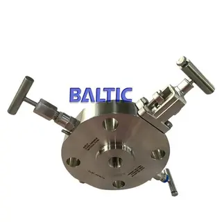 Monoflange DBB Valve, Needle Type, A182 F316, 900 LB, EEMUA 182