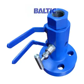 Double Block Bleed Ball Needle Ball Valve, RF+NPT, EEMUA 182, Lever