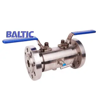 DBB Floating Ball Valve, ASTM A182 F316L, 3 x 2 Inch, 600 LB, RF