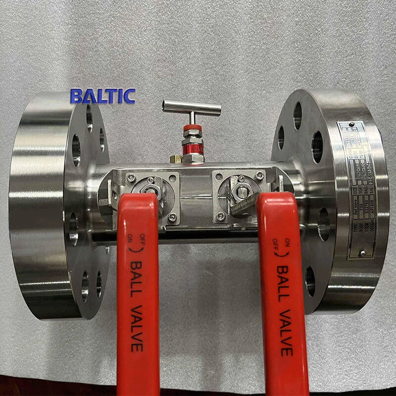 2 Inch DBB Ball Valve, 1500 LB, A182 F55, ASME B16.34, RTJ - Baltic