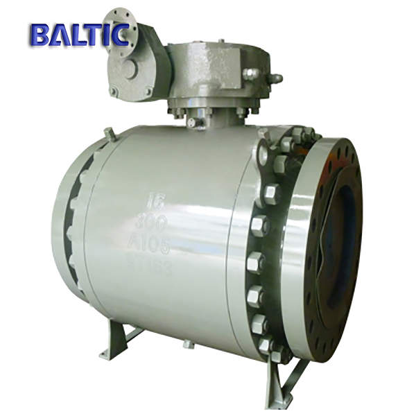 API 6D Metal Seated Ball Valve, DN400, PN50, A105, FF ASME B16.10