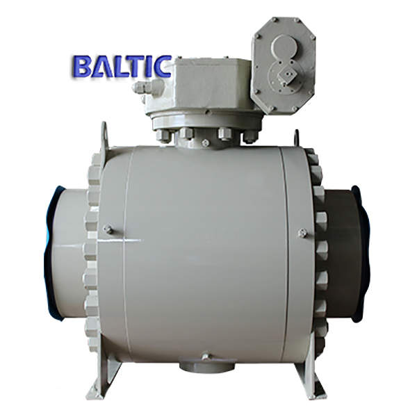 ASTM A182 LF2 Metal Seat Ball Valve, API 6D, 28 Inch, 600 LB, RF