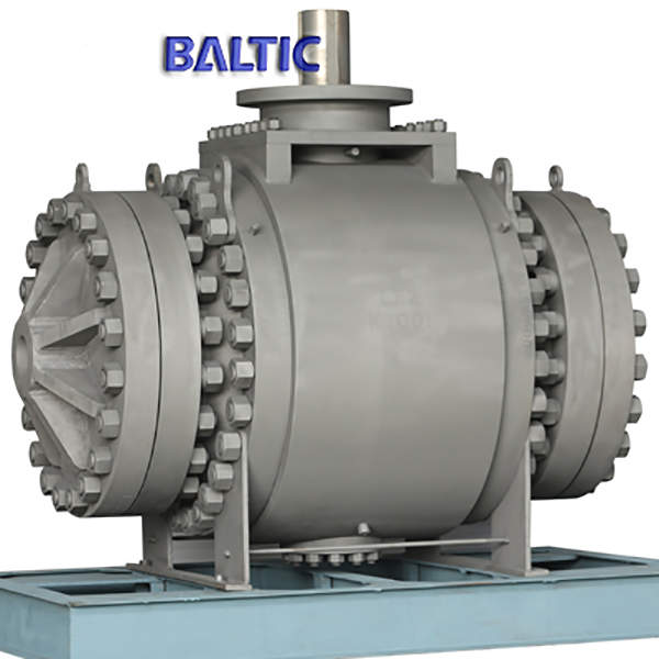 Bare Stem Metal Seated Ball Valve, ASTM A182 LF2, 32IN, CL900, RTJ