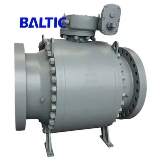 Carbon Steel Metal Seated Ball Valve, 30 Inch, CL600, A105, RF