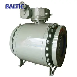 API 6D Metal Seated Ball Valve, DN400, PN50, A105, FF ASME B16.10