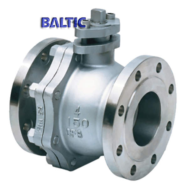 API 6D Side Entry Floating Ball Valve, CF8, 4 Inch, Class 150, RF - Baltic