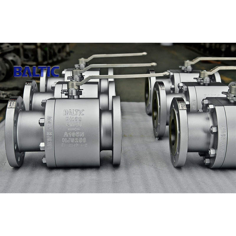 Flanged Side Entry Ball Valve, DN80, PN40, A105N, API 6D