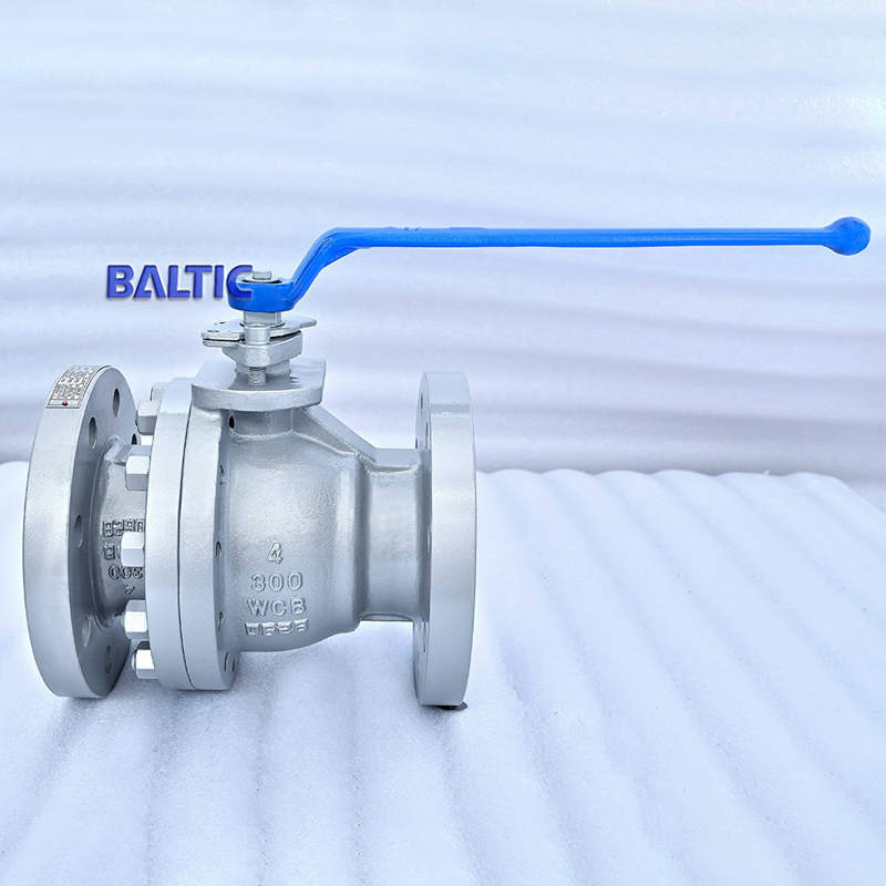 Floating Ball Valve, Side Entry, 4 Inch, 300 LB, WCB, RF