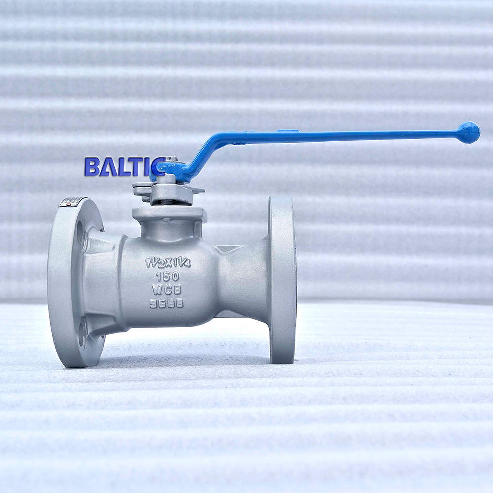 One-piece Single Body Ball Valve, 1-1/2 Inch, 150 LB, WCB